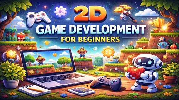 آموزش ساخت بازی دوبعدی (2D Game Development) برای مبتدیان: راهنمای ساده و کامل
